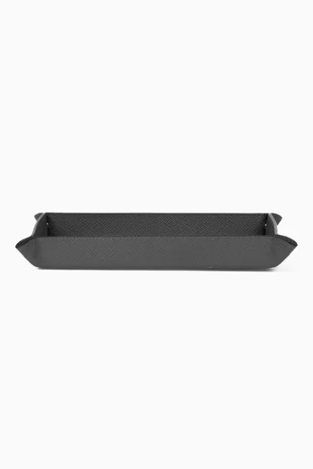 Small Rectangular Trinket Tray in Panama Leather