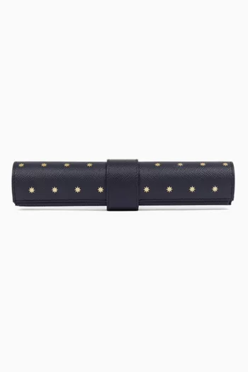 Backgammon Roll in Panama Leather