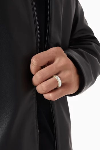 Classic Infinity Ring in Sterling Silver