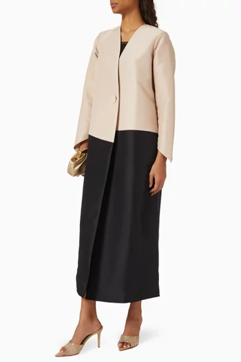 Two-tone Abaya
