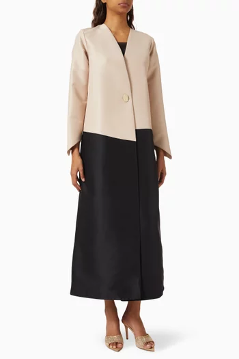 Two-tone Abaya
