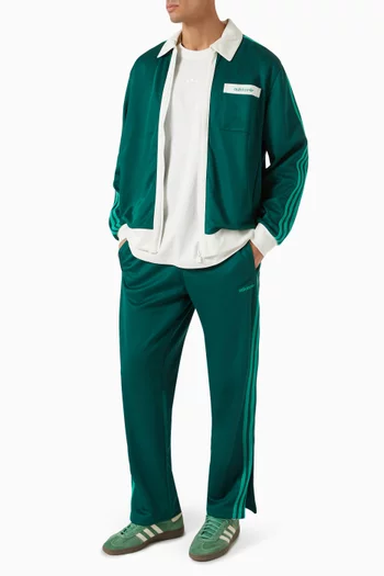 Track Jacket in Cotton-blend