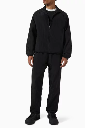 2000s Woven Track Top in Nylon