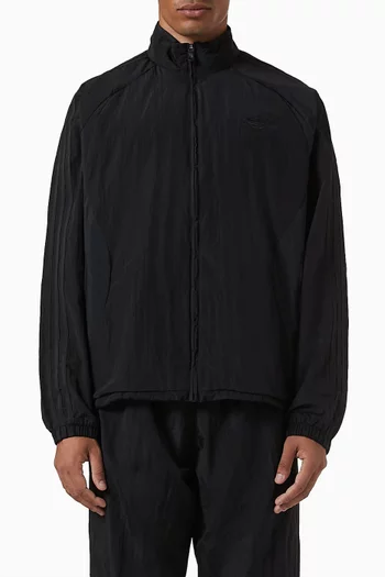 2000s Woven Track Top in Nylon
