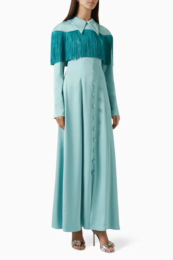 Fringe Maxi Dress