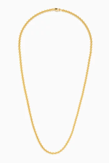 Areole Chain Necklace in 14kt Gold-plated Sterling Silver