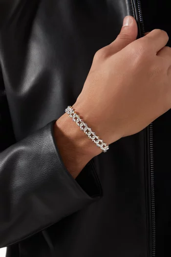 Formula Bracelet in Sterling Silver