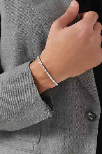 Classic Tennis Bracelet in Sterling Silver