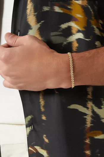 Areole Bracelet in 14kt Gold-plated Sterling Silver