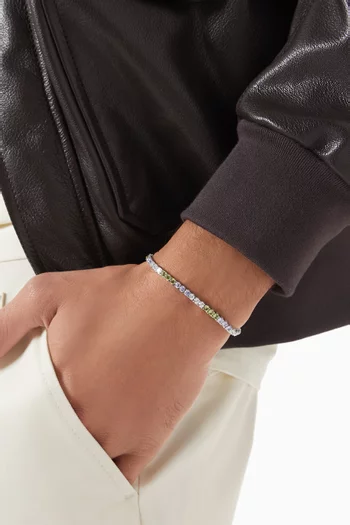 Classic Tennis Bracelet in Sterling Silver