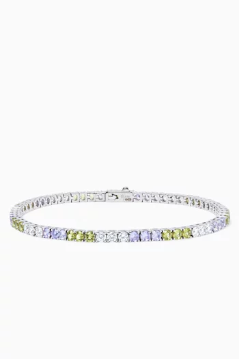 Classic Tennis Bracelet in Sterling Silver