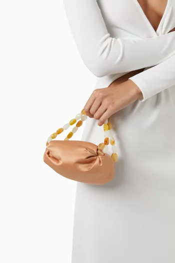 حقيبة يد نينو صغيرة ستان