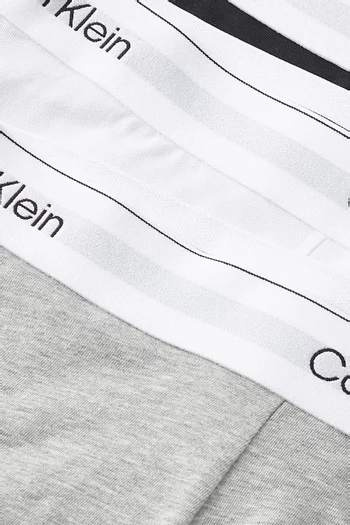 Boxer Briefs in Stretch Cotton, Set of 3