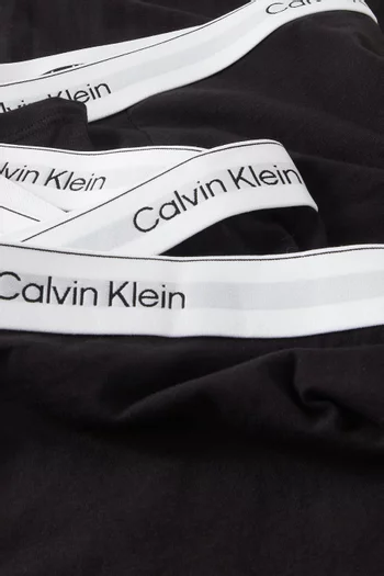 Boxer Briefs in Stretch Cotton, Set of 3