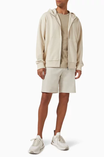 Chino Shorts in Linen-blend
