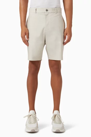 Chino Shorts in Linen-blend