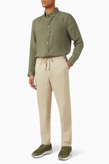 Regular-fit Shirt in Linen