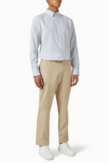 Regular-fit Shirt in Seersucker