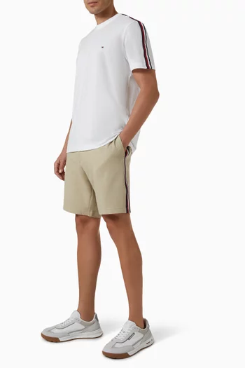 Global Stripe Tape T-shirt in Cotton