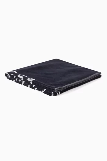 Logo Beach Towel in Cotton