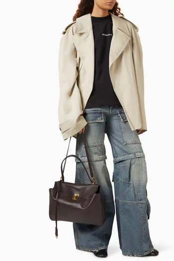 Medium Rodeo Handbag in Calfskin