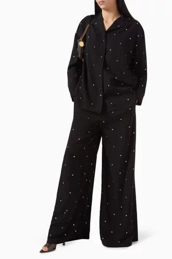 Crystal Oversized Shirt in Viscose