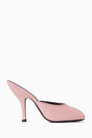 حذاء مفتوح ديت بكعب 110 مم جلد