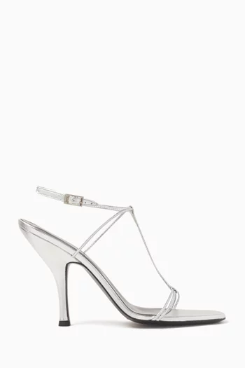 صندل ميكسر بكعب 115 مم جلد