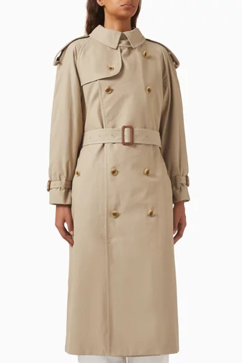 x Ritz Paris Classic Trench Coat in Cotton Blend