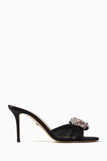 Galaxy 85 Mule Sandals in Tulle
