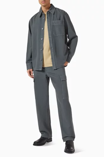 Basile Overshirt in Twill