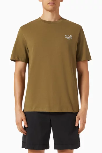 Rue Madame Logo T-shirt in Organic Cotton