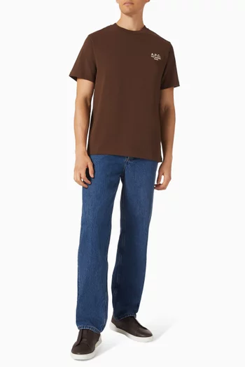 Rue Madame Logo T-shirt in Organic Cotton