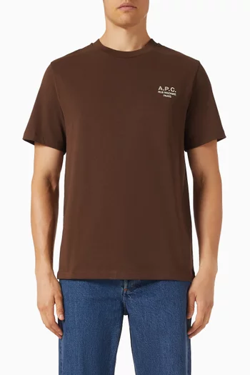 Rue Madame Logo T-shirt in Organic Cotton