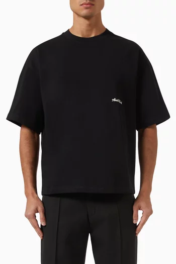 Banner T-shirt in Cotton