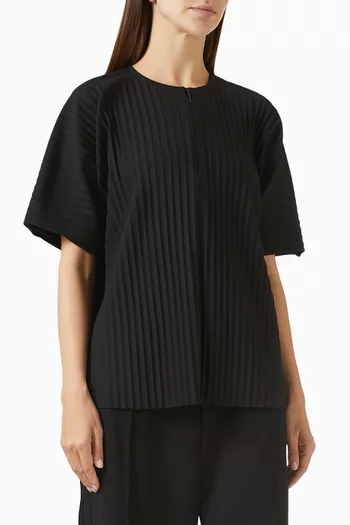 Plissé Top