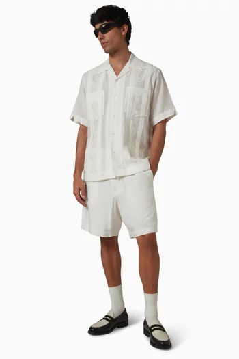 x 56 Tattoo Studio Cuba Shirt in Tencel