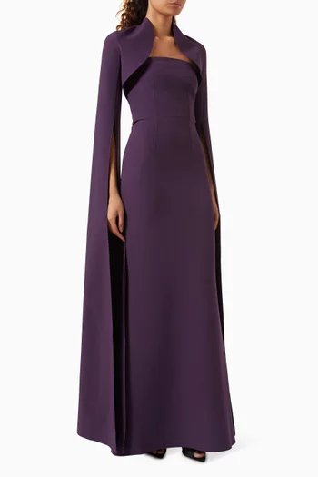 Amari Dress & Soshin Bolero Set in Crepe