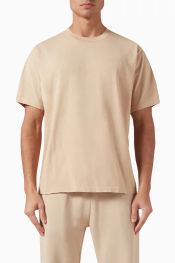 Wordmark Pigment-dyed T-shirt in Cotton