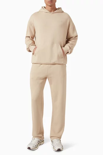 Wordmark Pigment-dyed Hoodie in Cotton Fleece