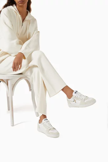 Dice Lo Bee Bird Sneakers in Leather & Suede