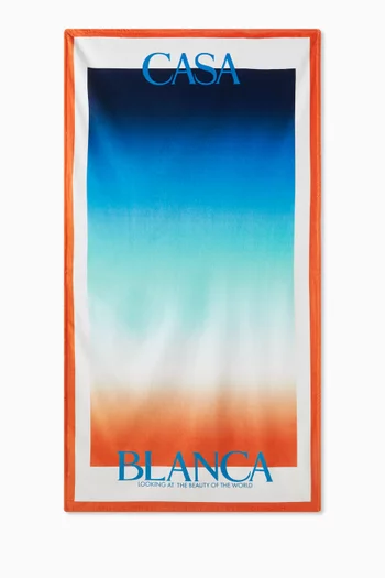 Gradient Beach Towel
