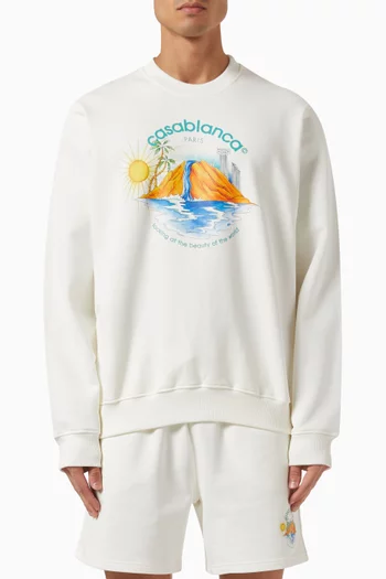 Oasis-print Sweatshirt