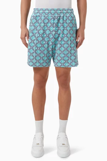 Monogram Shorts in Towel Terry