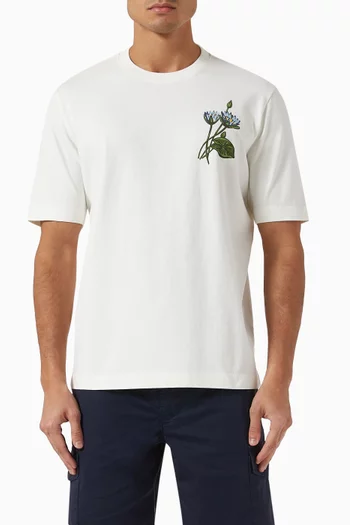 Flower T-shirt in Organic Cotton