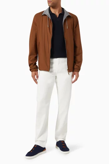 Roccia City Jeans in Cotton Gabardine