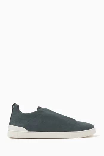 Triple Stitch™ Sneakers in Cotton-linen Blend