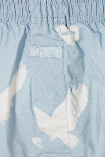 Cotton Poplin 3" Boxer Briefs