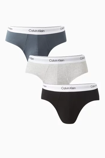Briefs in Modern Cotton, Set of 3