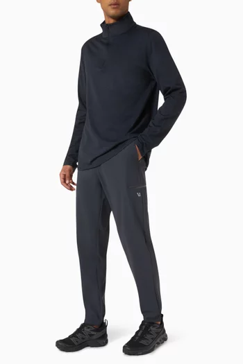 Fleet Sport Trackpants in Stretch Knit